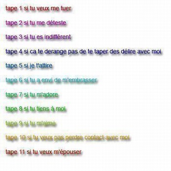 choisisez entre ces 11 mots quesue vous recenter de moi